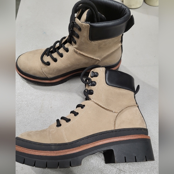 Mia Julius Chunky Lug Boot Sz 8 - Picture 6 of 8